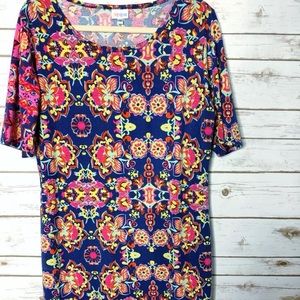 LuLaRoe Dresses - SOLD: Lotus Print Julia Casual Sheath Dress LuLaRoe Dresses - SOLD: Lotus Print Julia Casual Sheath Dress